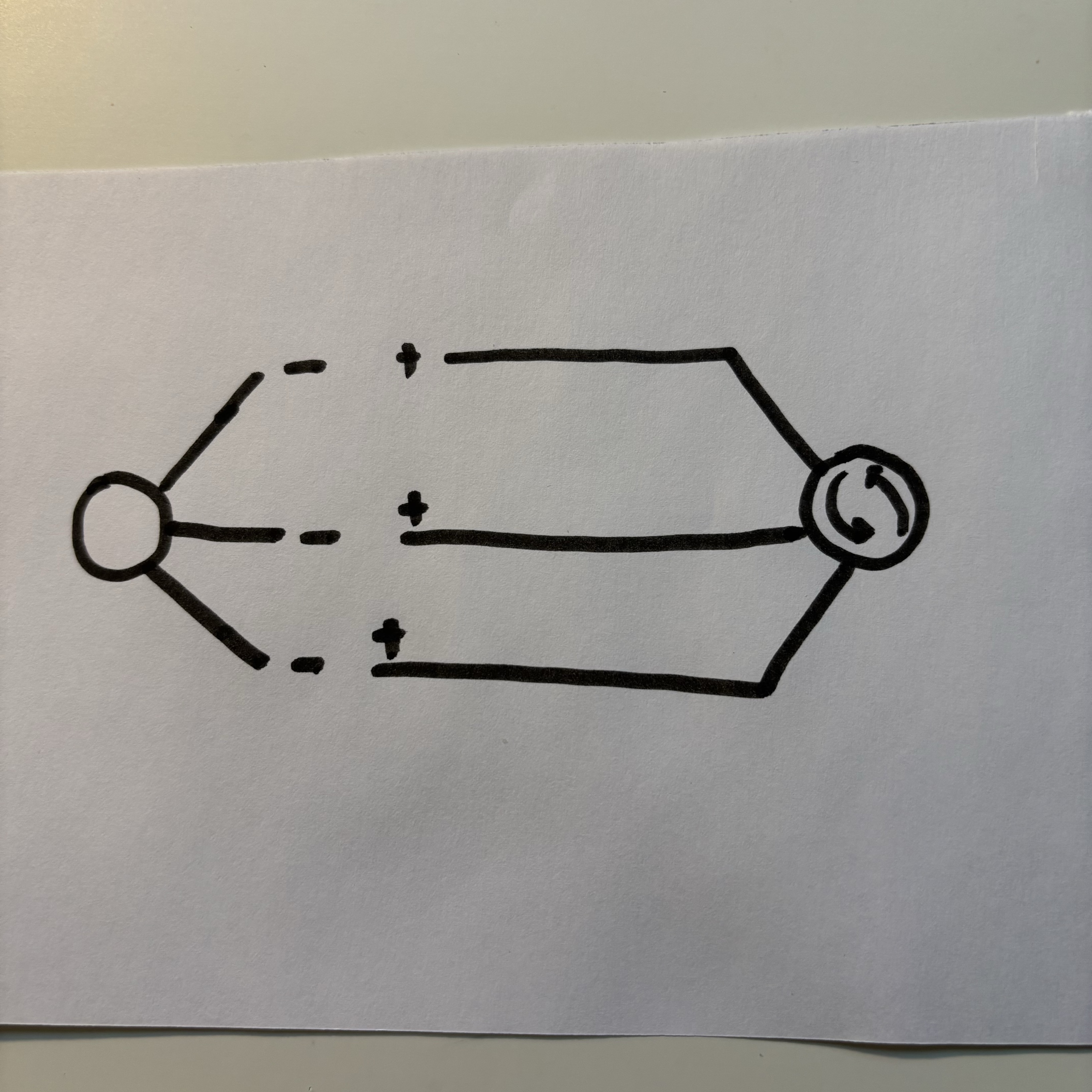 I designed this parallel circuit. My idea was to connect different circuits by turning knobs (conductors) to make different LEDs light up. Such a circuit will add interactivity and utility.