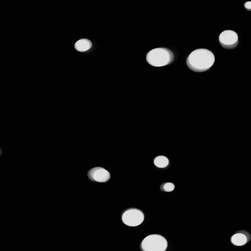 I created a P5.js effect for the bubbling sound of the effervescent tablet from Activity 1. I wanted to use irregular small spheres to represent bubbles, making them move unpredictably according to the sound. This was my first attempt, but I found the effect unsatisfactory because the vibrations of the spheres were too intense, making it less realistic.