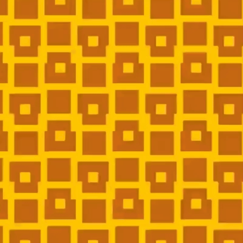 Similarly, using the fading effect, I replaced the circles with squares and arranged them to cover the entire canvas, creating the effect shown in the image.