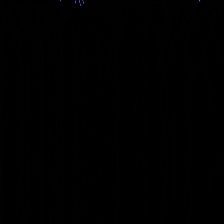 I wanted to give the arrow keys on the Makey Makey more meaningful functionality. So in this code, the wavy lines only fall from the top of the screen when the down arrow key is activated, simulating the motion of water falling. The wave fluctuations are influenced by the sound captured by the microphone.