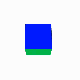 In this code, I can use the arrow keys on the Makey Makey to control the rotation direction and speed of the cube. I really like this design because it reminds me of a fidget spinner—the visuals feel very relaxing.