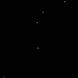 In this exercise, I tried to use sound to control the position and blinking frequency of the light element. The effect is there, but I didn’t find an opportunity to incorporate Makey Makey controls into this exercise.