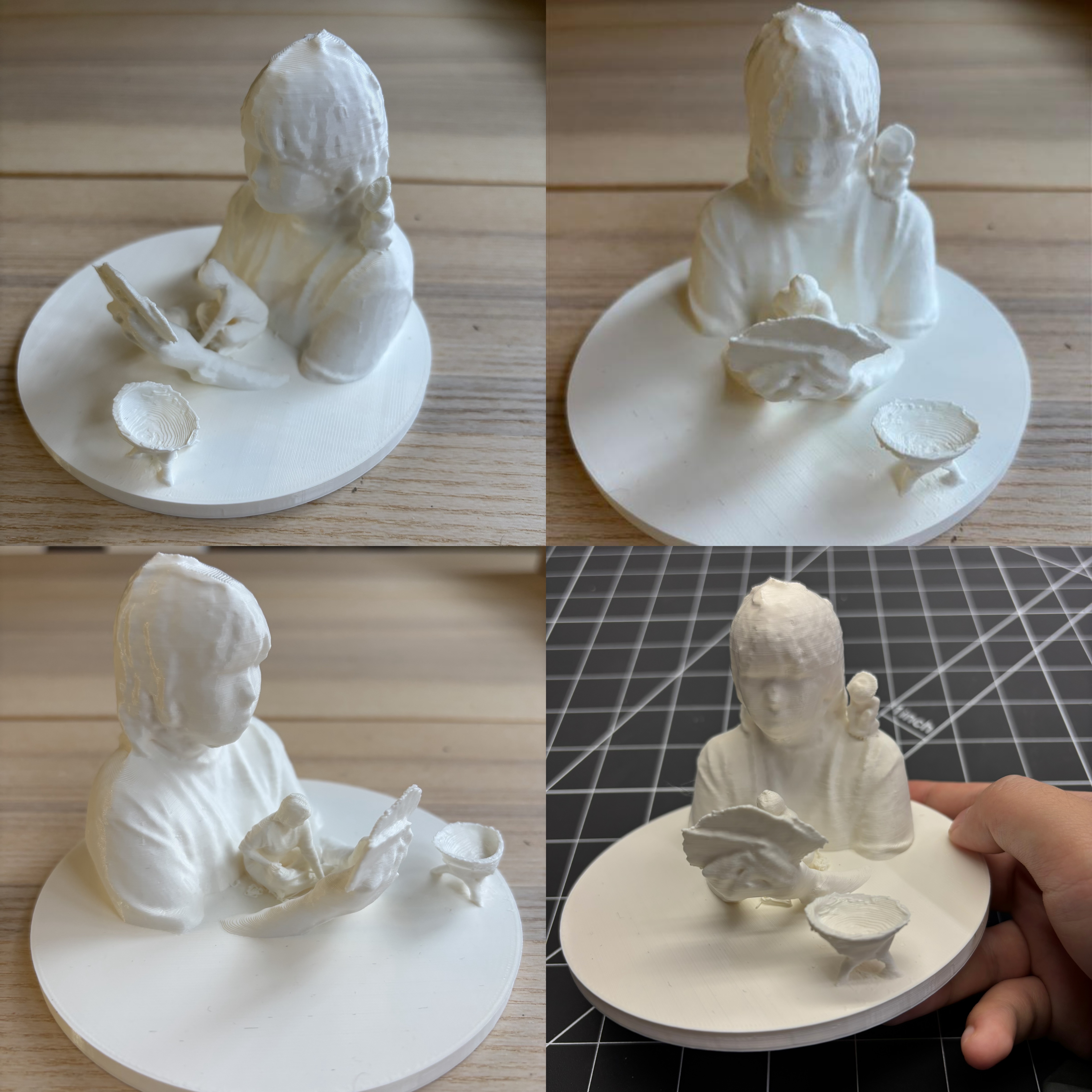 I scanned two versions of me in activity2. 
I enlarged one me and reduced the other to show that when reading the Tarot, it was as if there was a higher dimensional me looking at the big picture from a higher dimensional perspective. My experiences, my inspirations, and my understanding of life make up the higher dimensional me. At the same time, my guardian spirit stands over my shoulder to help me along with the reading.